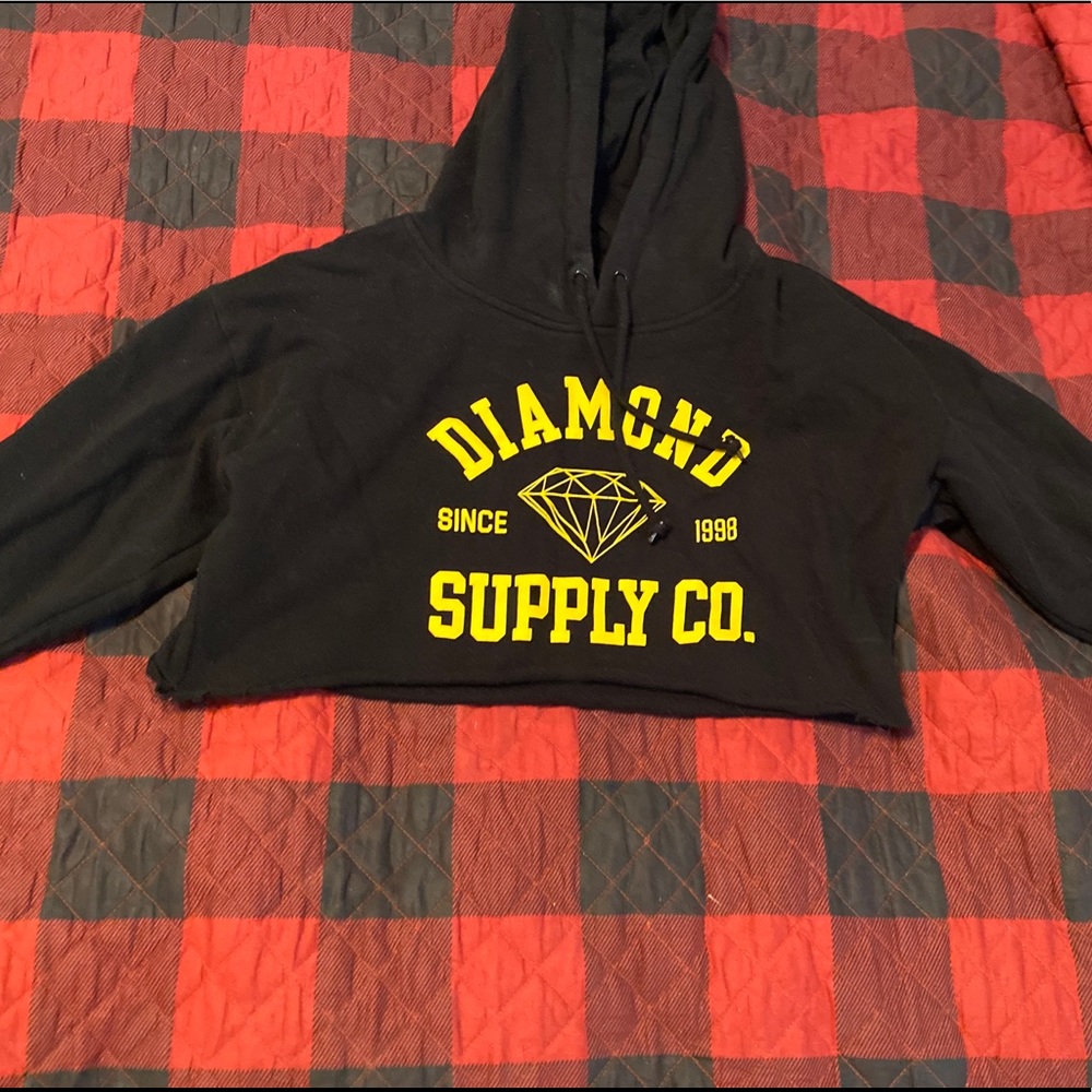 Cropped hoodie DIAMOND SUPPLY CO